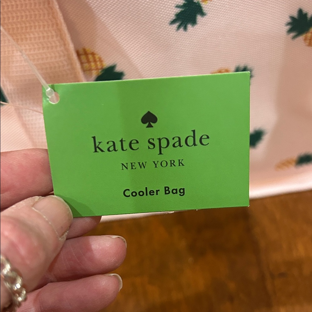 Kate Spade Pink Pineapple-Print Travel Tote (NWT) - Picture 2 of 16